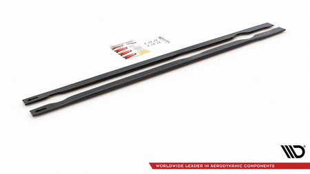 Side Skirts Diffusers VW Golf 7 GTI TCR RED