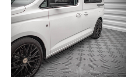 Side Skirts Diffusers Volkswagen Caddy Mk5 Gloss Black