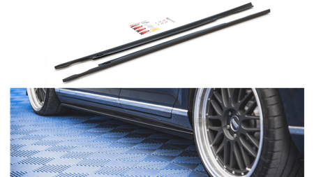 Side Skirts Diffusers Volkswagen Passat B8 Gloss Black