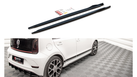 Side Skirts Diffusers Volkswagen Up GTI Gloss Black