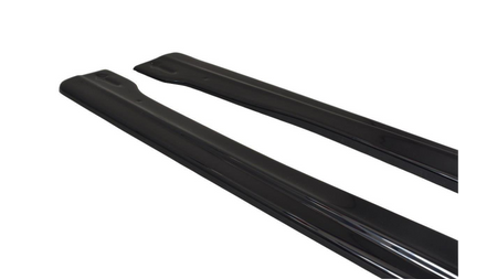 Side Skirts DiffusersV.1 Audi RS7 C7 FL Gloss Black