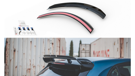 Spoiler Cap Mercedes A35 AMG Hatchback W177 Gloss Black