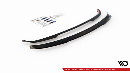 Spoiler Cap Toyota Avensis Mk3 Facelift Wagon Gloss Black