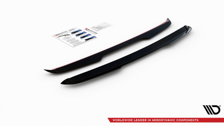 Spoiler Cap Toyota RAV4 Mk5 Gloss Black