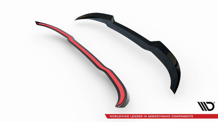 Spoiler Cap V.3 Ford Fiesta Mk8 ST / ST-Line Gloss Black