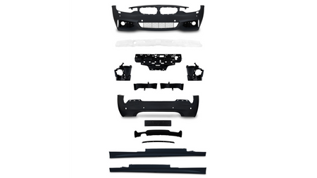 Sport Bodykit Bumper Set PDC SRA suitable for BMW 4 (F32) Coupe 4 (F33) Convertible 2013-2018