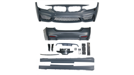 Sport Bodykit Bumper Set suitable for BMW 4 (F32) Coupe 4 (F33) Convertible 2013-2021