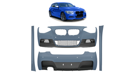 Sport Bumper Front SRA Spoiler suitable for BMW 1 (F20, F21) Hatchback Pre-Facelift 2011-2015