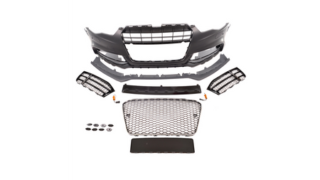 Sport Bumper Front With Grille PDC suitable for AUDI A5 (8T) Coupe Convertible Sportback Facelift 2013-2016