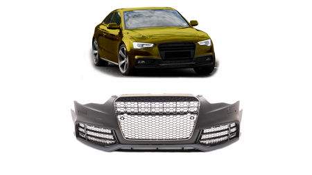 Sport Bumper Front With Grille PDC suitable for AUDI A5 (8T) Coupe Convertible Sportback Facelift 2013-2016