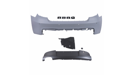 Sport Bumper Rear PDC With Diffuser suitable for BMW 1 (E81, E87) Hatchback 2004-2011