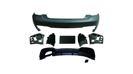 Sport Bumper Rear With Diffuser suitable for BMW 1 (F20, F21) Hatchback Pre-Facelift 2011-2015