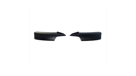 Sport Front Spoiler Flaps Matt Black suitable for BMW 3 (F30) Sedan (F31) Touring 2012-2018 Performance Style