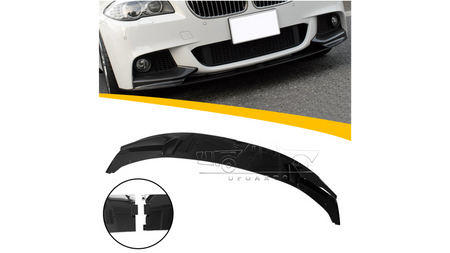Sport Front Spoiler Lip Gloss Black suitable for BMW 4 (F32) Coupe (F33) Convertible (F36) Gran Coupe 2013-2020