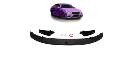 Sport Front Spoiler Lip Gloss Black suitable for BMW 5 (F10) Sedan (F11) Touring 2010-2017