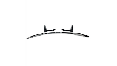 Sport Front Spoiler Lip Gloss Black suitable for BMW M4 (F82) Coupe (F83) Convertible M3 (F80) Sedan 2013-2020