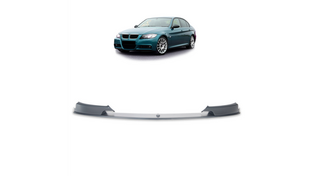 Sport Front Spoiler Lip Matt Black suitable for BMW 3 (E90) Sedan (E91) Touring 2005-2011