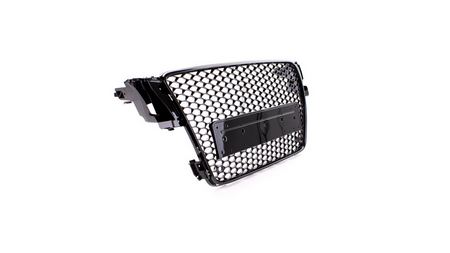 Sport Grille All Gloss Black suitable for AUDI A5 (8T) Coupe Convertible Sportback Pre-Facelift 2007-2011