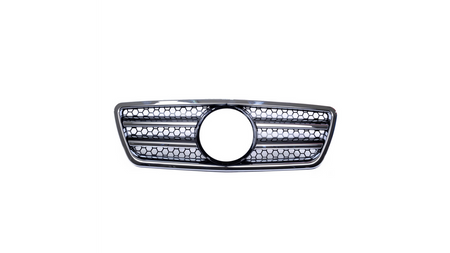 Sport Grille Chrome & Black suitable for MERCEDES E-Class (W210) Sedan (S210) T-Model Facelift 1999-2002