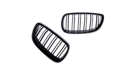 Sport Grille Dual Line Matt Black suitable for BMW 3 (E92) Coupe (E93) Convertible Pre-Facelift 2005-2010