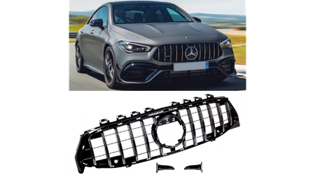 Sport Grille GT Chrome & Black W/PDC suitable for MERCEDES CLA (C118, X118) 2019-now