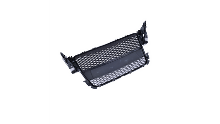 Sport Grille Silver & Gloss Black suitable for AUDI A5 (8T) Coupe Convertible Sportback Pre-Facelift 2007-2011