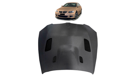 Sport Hood Bonnet Aluminum With Air Vent suitable for BMW 3 (E92) Coupe (E93) Convertible Pre-Facelift 2006-2010