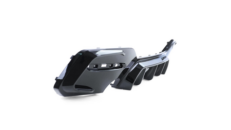 Sport Rear Spoiler Diffuser Gloss Black suitable for BMW 1 (F20, F21) Hatchback Facelift 2015-2019