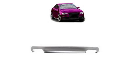 Sport Rear Spoiler Diffuser suitable for AUDI A5 (8T) Sportback Facelift 2012-2015