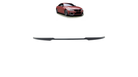 Sport Rear Trunk Spoiler Carbon Look suitable for BMW 4 (F32) Coupe 2013-now