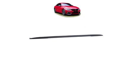 Sport Rear Trunk Spoiler Gloss Black suitable for BMW 4 (F32) Coupe 2013-now