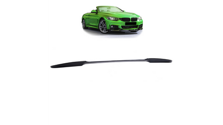 Sport Rear Trunk Spoiler Gloss Black suitable for BMW 4 (F33) Convertible 2013-now