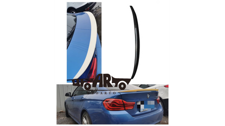 Sport Rear Trunk Spoiler Gloss Black suitable for BMW 4 (F36) Gran Coupe 2014-2021