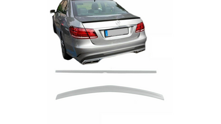 Sport Rear Trunk Spoiler Paintable suitable for MERCEDES E-Class (W212) Sedan 2009-2016