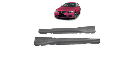 Sport Side Skirts Set suitable for BMW 3 (E92) Coupe (E93) Convertible 2006-2013