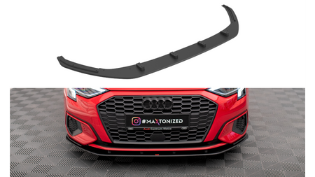 Street Pro Front Splitter Audi A3 8Y Black