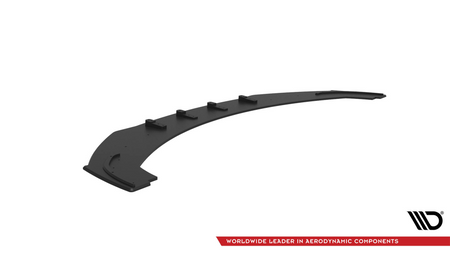 Street Pro Front Splitter Audi A7 RS7 Look C7 Black-Red