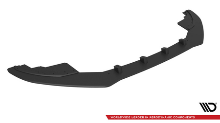 Street Pro Front Splitter Audi S5 / A5 S-Line 8T Black-Red