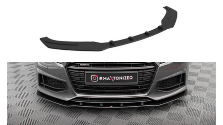 Street Pro Front Splitter Audi TT S / S-Line 8S Black