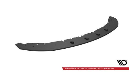 Street Pro Front Splitter BMW 4 Coupe / Gran Coupe / Cabrio M-Pack F32 / F36 / F33 Black-Red