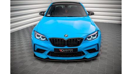 Street Pro Front Splitter BMW M2 Competition F87 Black