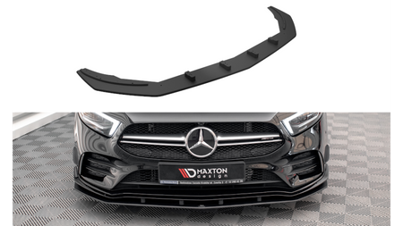 Street Pro Front Splitter Mercedes A35 AMG / AMG-Line Aero Pack W177 Black