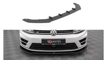 Street Pro Front Splitter V.1 Volkswagen Golf R Mk7 Black-Red