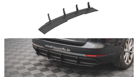 Street Pro Rear Diffuser Audi A4 Avant B9 Black