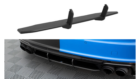 Street Pro Rear Diffuser Audi TT S 8S Facelift Black