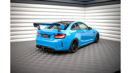 Street Pro Rear Diffuser BMW M2 F87 Black