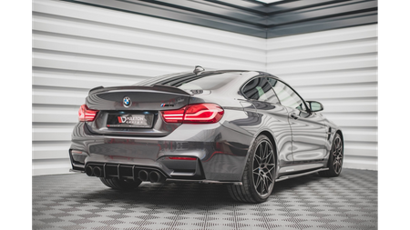 Street Pro Rear Diffuser BMW M4 F82 Black