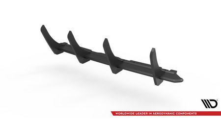 Street Pro Rear Diffuser Ford Escape ST-Line Mk3 Black