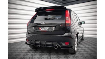 Street Pro Rear Diffuser Ford Fiesta ST Mk6 Black-Red