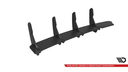 Street Pro Rear Diffuser Ford Fiesta ST Mk6 Black-Red